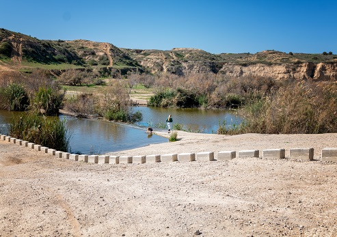 Besor Stream. Photograph: Bonnie Sheinman, KKL-JNF