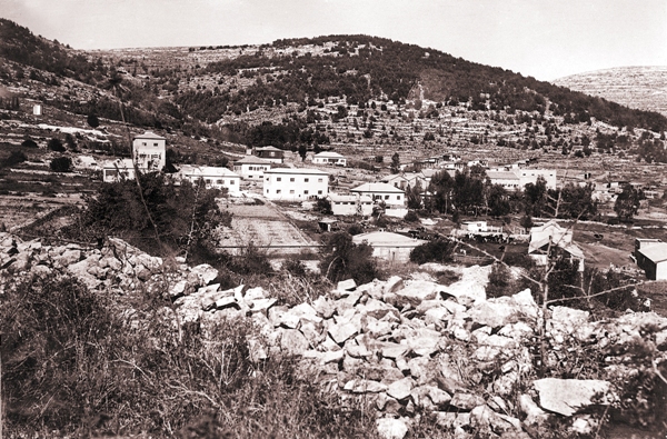 Kiryat Anavim, its lands one of KKL-JNF's first purchases after WWI. KKL-JNF Photo Archive