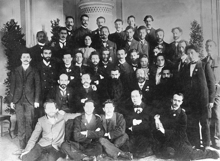 Delegates to the Fifth Zionist Congress. KKL-JNF Photo Archive