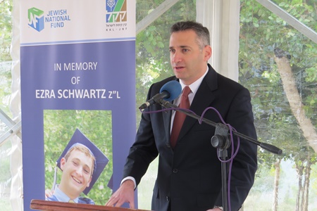Eric Michaelson, CEO of JNF USA in Israel. Photo: Yoav Devir