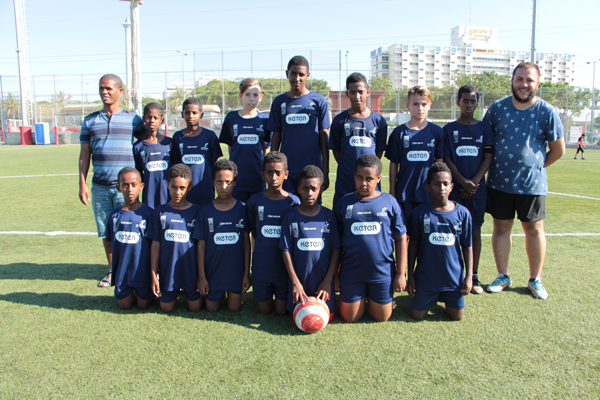 Soccer team. Photo: Yoav Devir