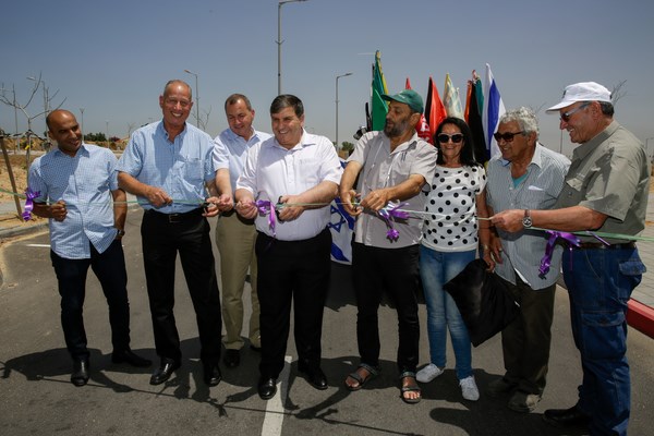 New Neighborhood Inaugurated in Netiv Ha'asarah near the Gaza Strip. Photo: Yehuda Peretz