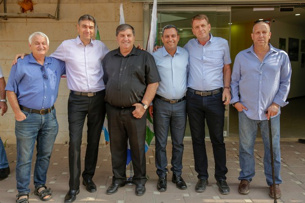 KKL-JNF Board of Directors tour in Gaza enveloppe. Photo: Yehuda Peretz, KKL-JNF Photo Archive
