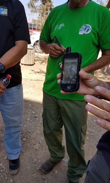 Communication equipment. Photo: Einat Bahat, KKL-JNF