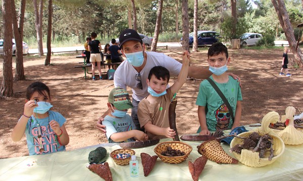 Family having fun after the lockdown at Hof HaCarmel Forest. Photo: Yoav Devir, KKL-JNF photo archive