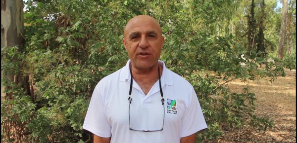 Uzi Eliyahu, director of KKL-JNF’s Tiberias Forests bloc. (Photo: KKL-JNF Photo Archive)