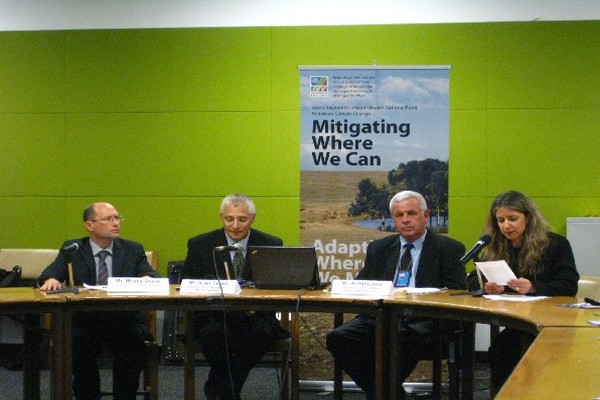 KKL-JNF delegation at the 9th UNFF. Photo: KKL-JNF Photo Archive