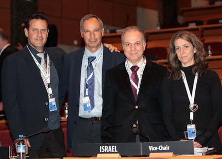 Israel delegation at the 10th UNFF. Photo: KKL-JNF Photo Archive