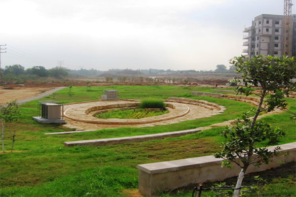 The Kfar Biofilter. Photograph: Yoav Sfahi