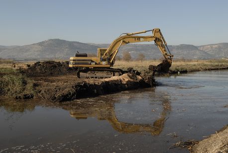 Development work at the Park. Photo: KKL-JNF Photo Archive