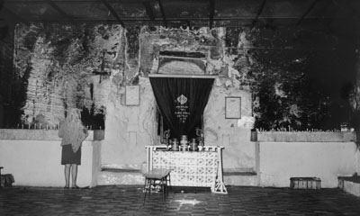 Elijah's cave. Photo: KKL-JNF Archive