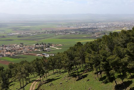 A view of Afula and the Jezreel Valley. Photo: Yaakov Skolnik