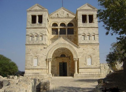 The church on Mount Tabor. Photo: Michael Huri