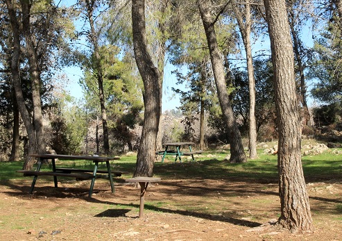 Beni Kaplan recreation area.  Photograph: Yakov Shkolnik, KKL-JNF Photo Archive