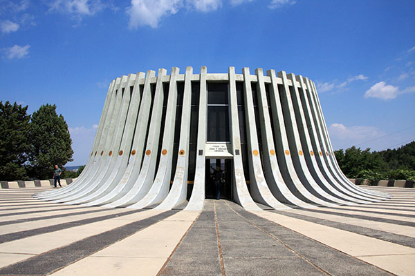 Yad Kennedy Memorial in the Jerusalem Mountains. KKL-JNF Photo Archive