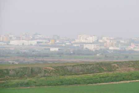 View to Gaza strip. Photo: Yoav Devir
