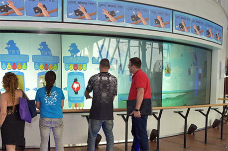 The visitors’ center in Hula Lake Park. (Photo: Michael Huri, KKL-JNF Photo Archive)