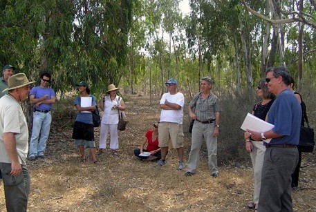 KKL-JNF Planners in the forest. Photo: Dov Gelbart