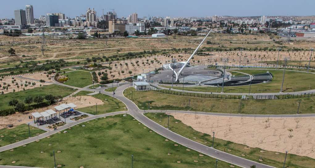 Nahal Beer Sheva Park. Photo: KKL-JNF Photo Archive