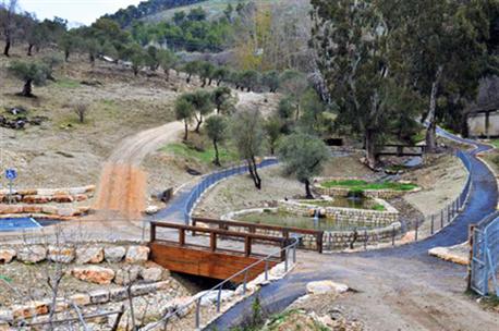 A bridge over Birya River. Photo: KKL-JNF Archive