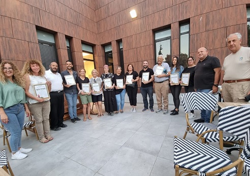Community Forest Trustees ceremony. Photograph: Talila Lifshitz
