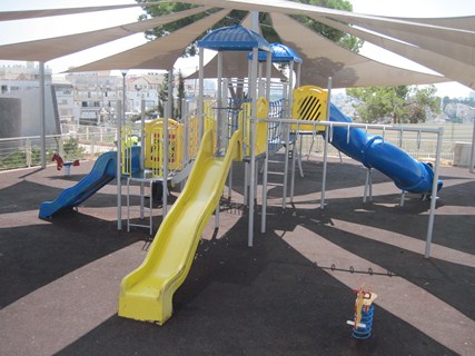 The playground. Photo: Yoav Devir